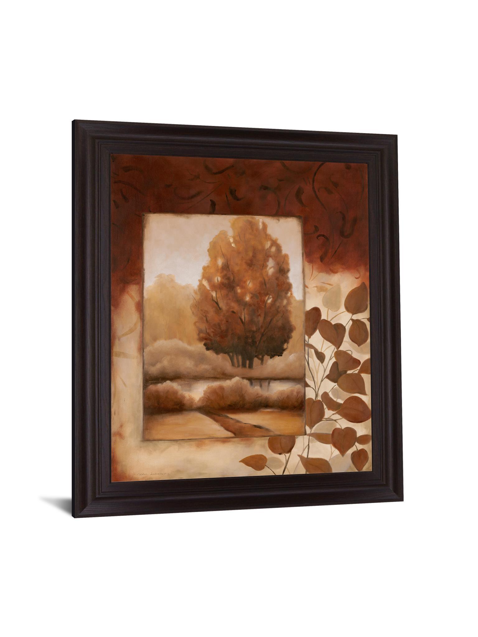 Copper Woodland View - 28" x 34" Framed Wall Art Classy Art