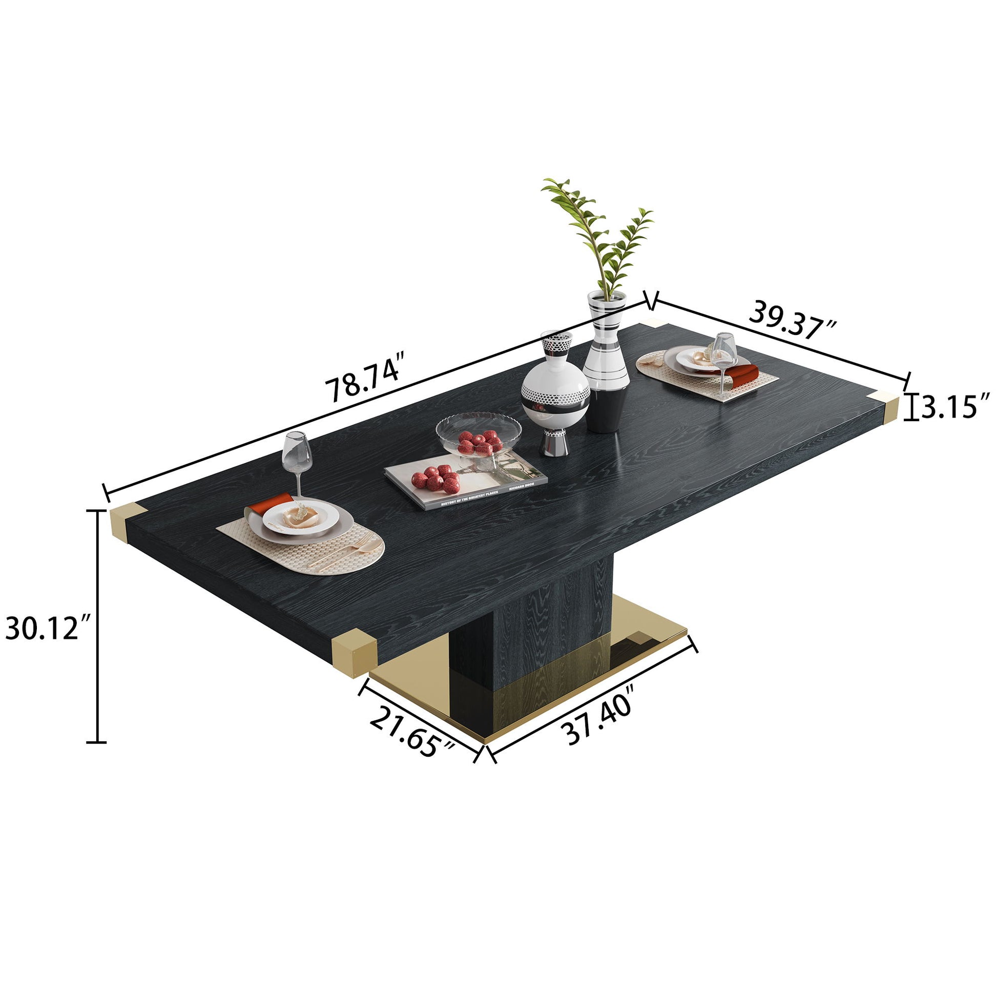 Top Dining Table With Finish Corner Home Essentials
