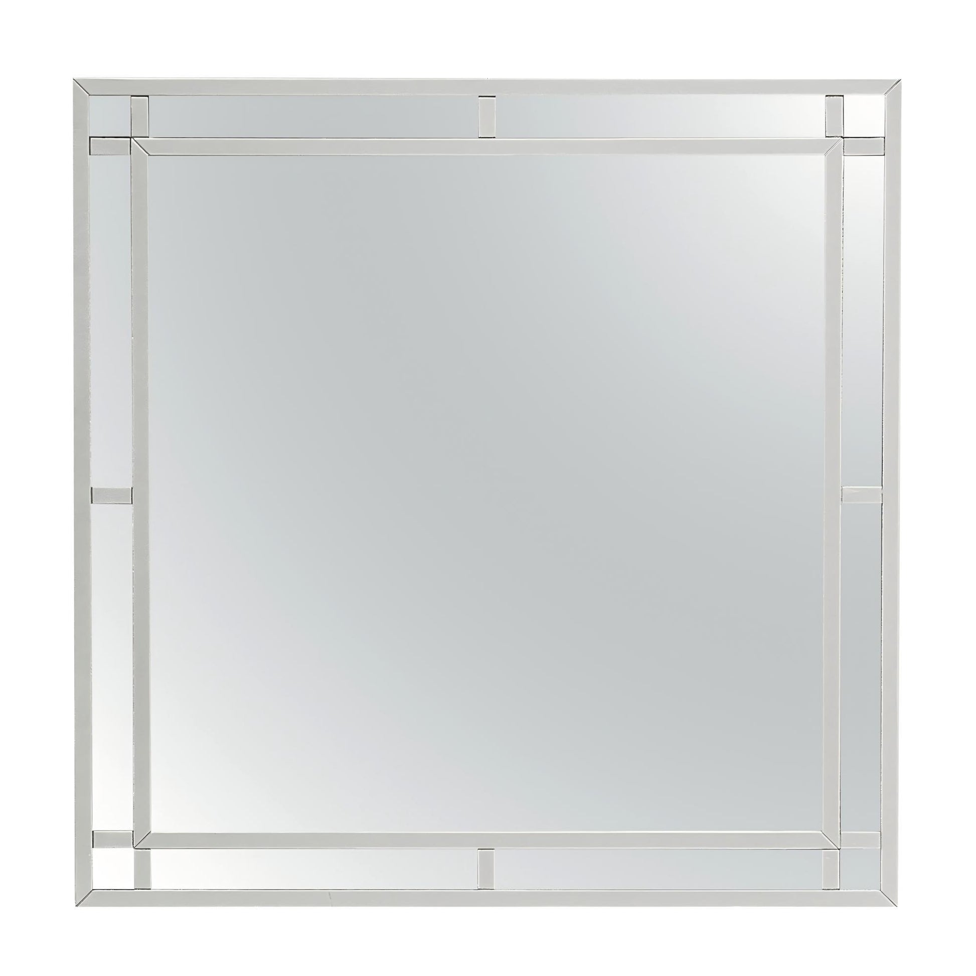 Madison - Mirror - Silver Champagne Glory Furniture