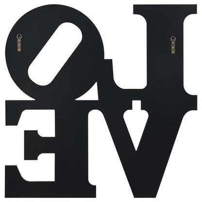 Keiran - Love Lettered Wall Mirror - Silver CoasterEveryday