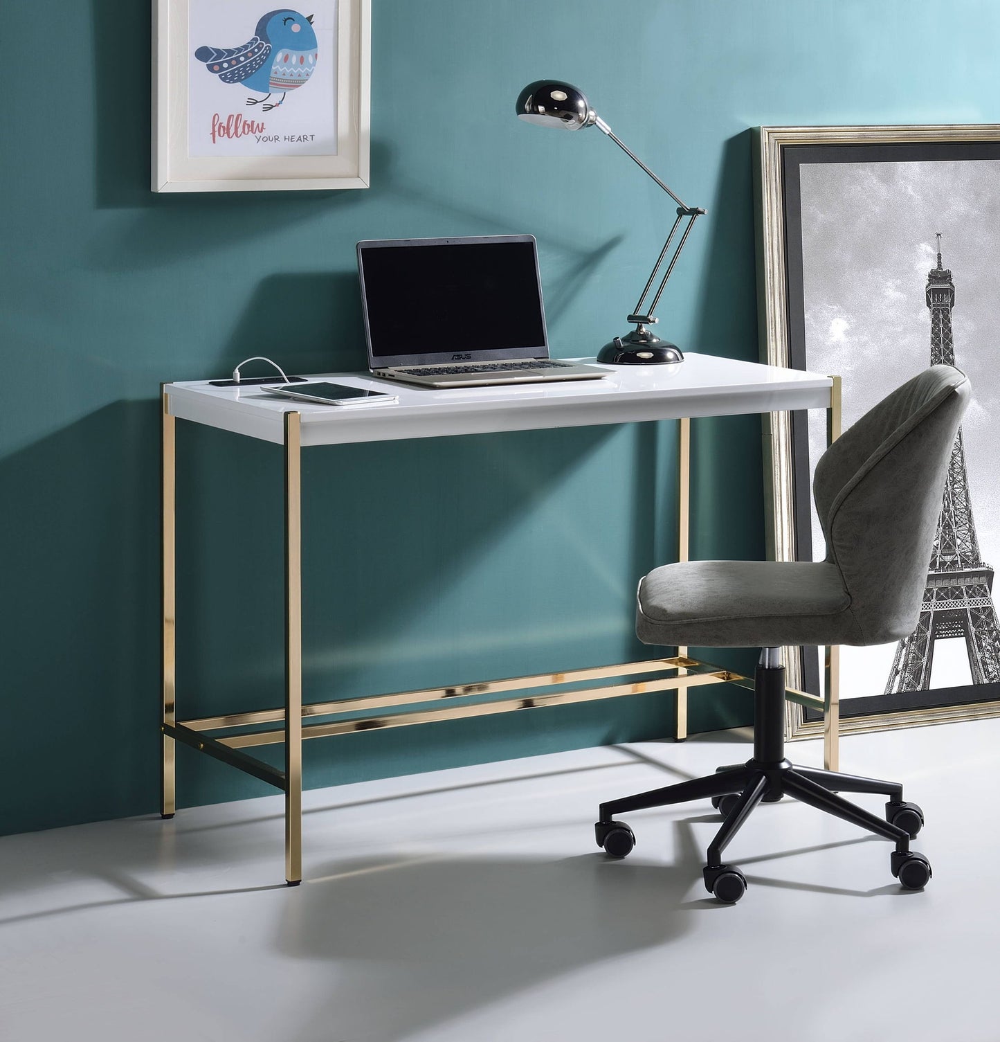 Midriaks - Writing Desk With USB Acme