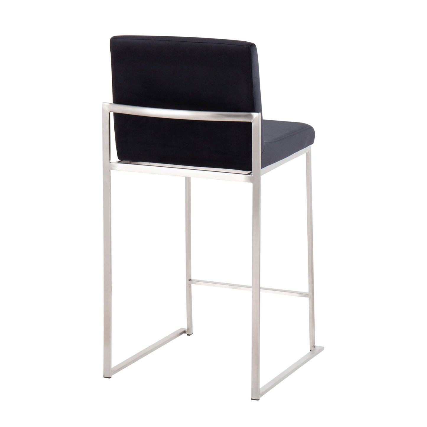 Fuji - Contemporary High Back Counter Stool, Functional Design Lumi Source