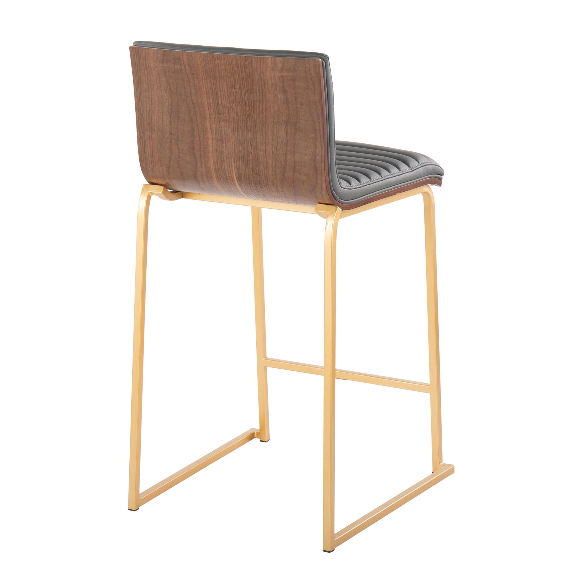 Mason Mara - Contemporary Design Fixed Height Counter Stool (Set of 2) Lumi Source