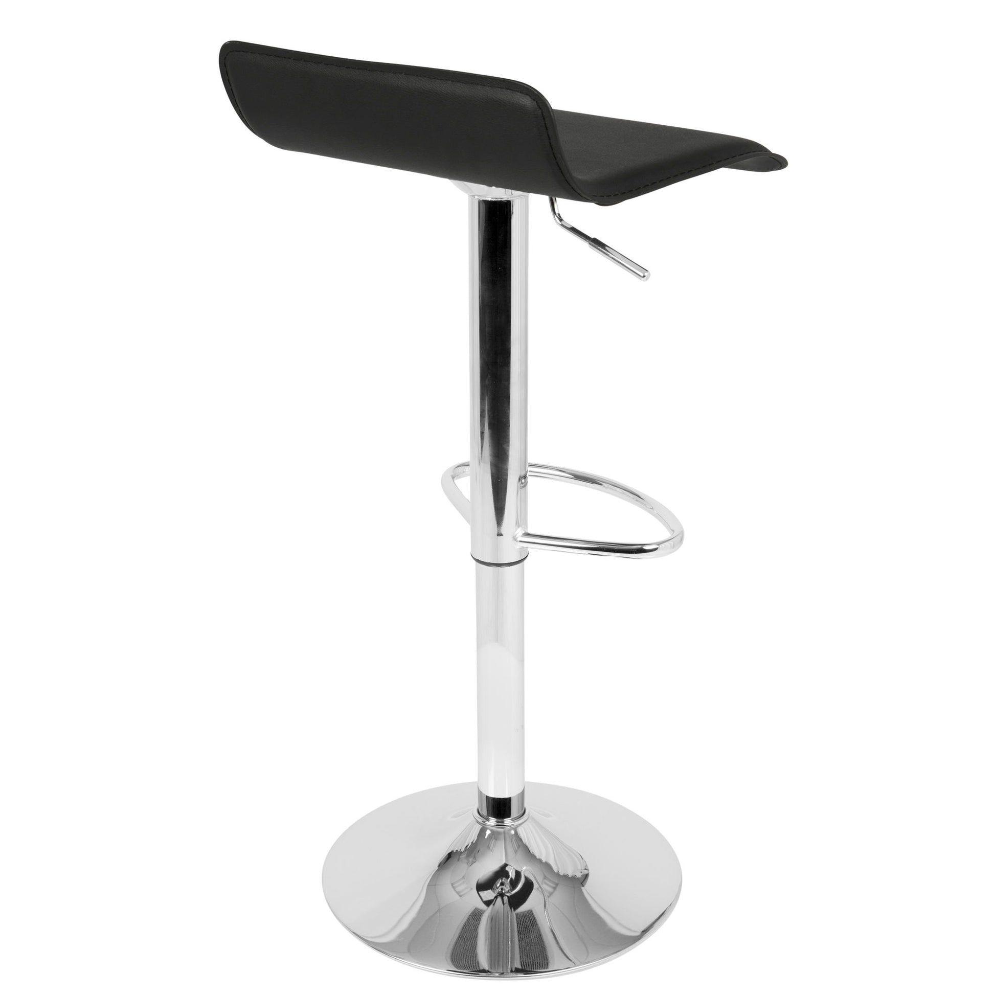Ale - Contemporary Adjustable Barstool (Set of 2) Lumi Source