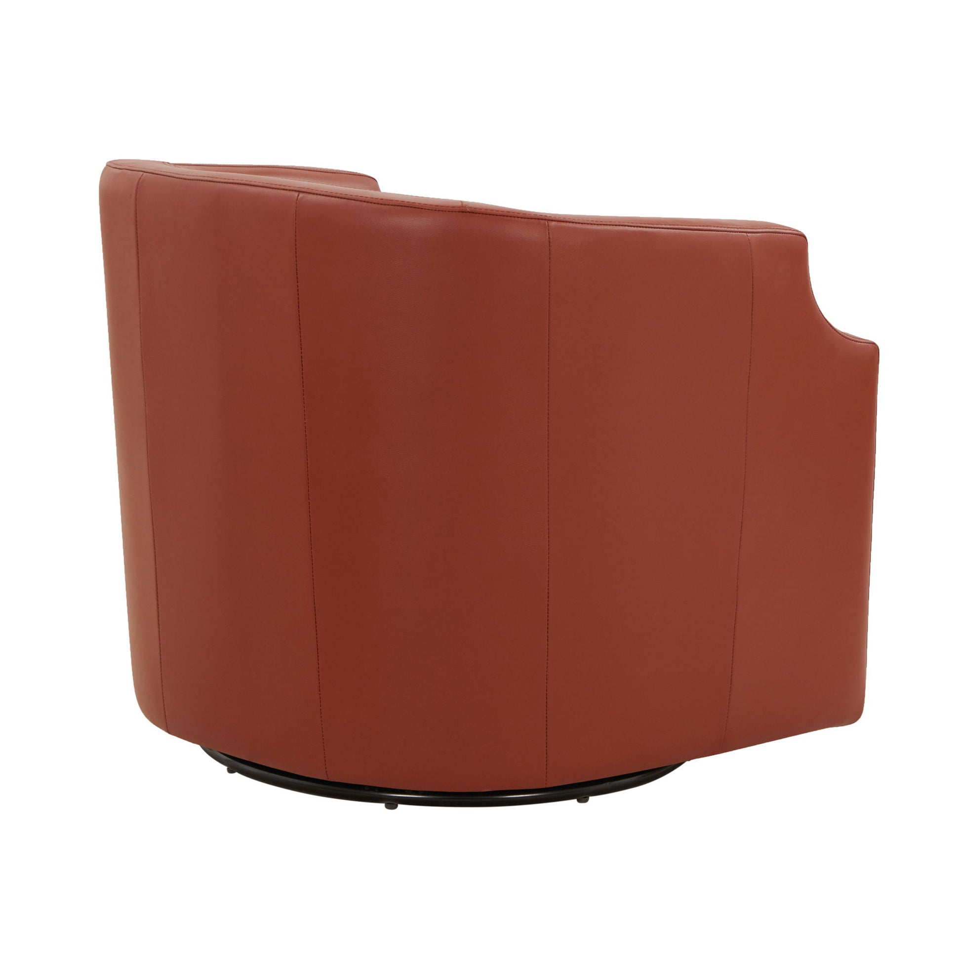 Emmett - Swivel Glider Barrel Chair With Clip Arm Design Ridgecrest Home