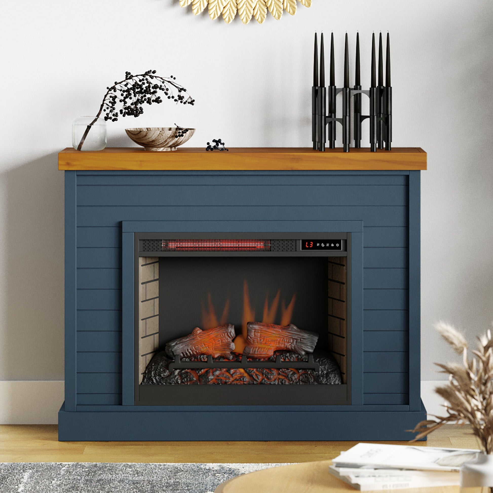 Washington - 48" Fireplace With Mantel Legends