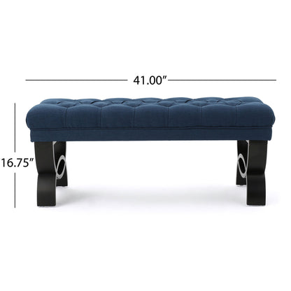 Hilton - Ottoman Bench Classic Style Noble House