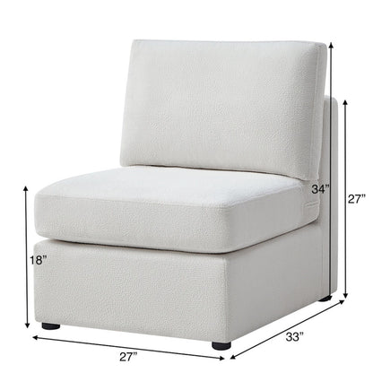 Chauncy - Armless Slipper Chair Ridgecrest Home