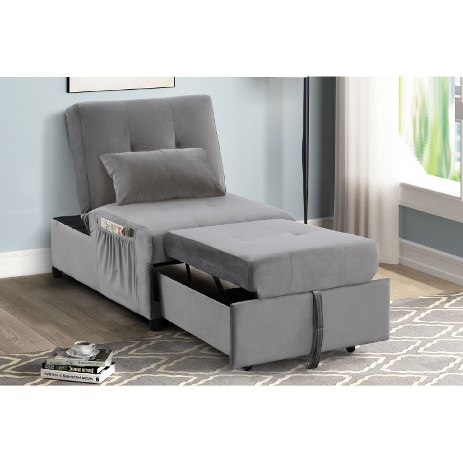 Adjustable Sleeper Lounge Chaise Home Essentials