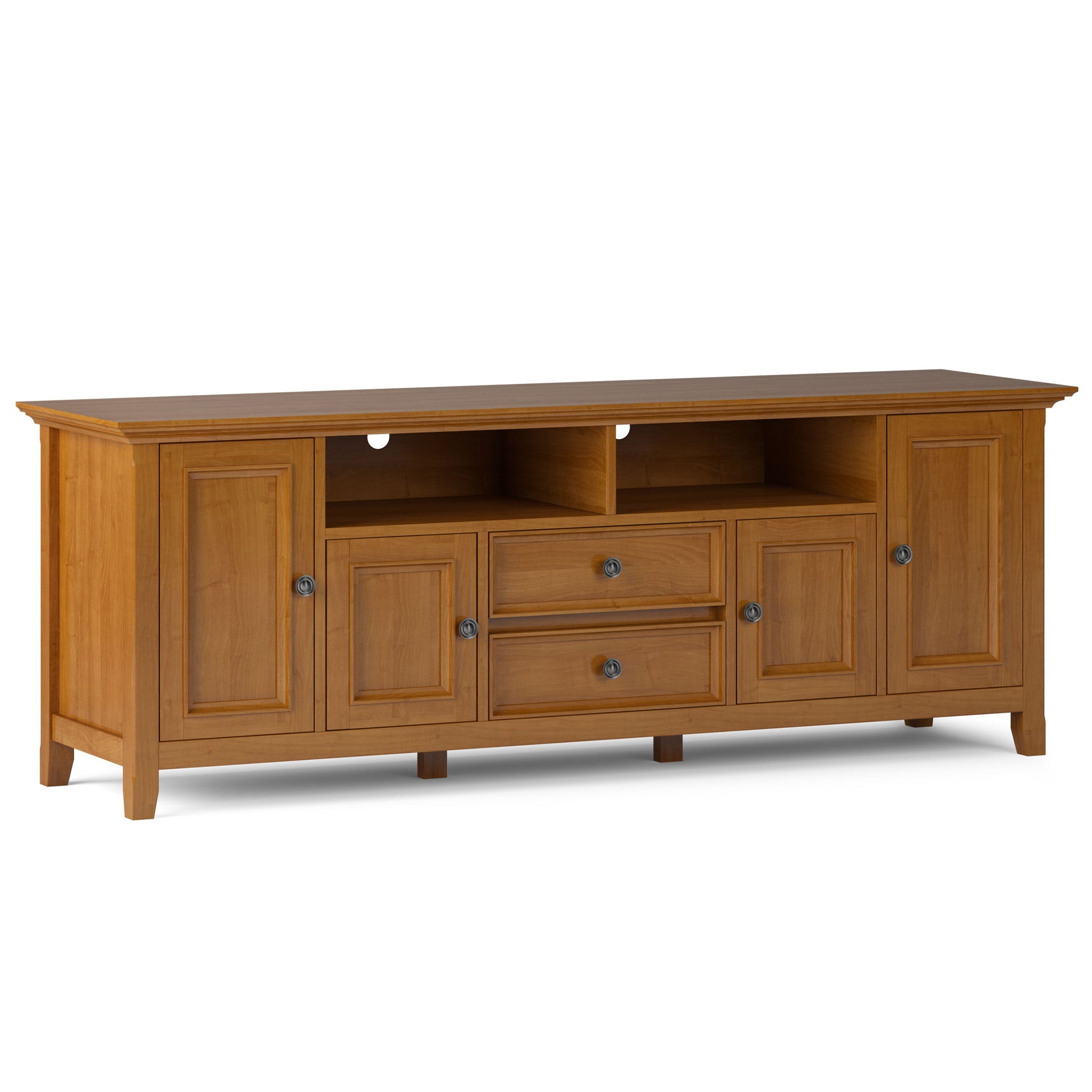 Amherst - Handcrafted Wide TV Media Stand Simpli-Home