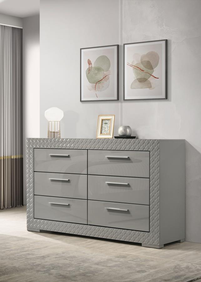 Ives - 6-Drawer Dresser Coaster Fine Furniture