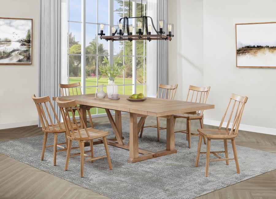 Middleton - 106" Extension Leaf Dining Set Coaster Fine Furniture