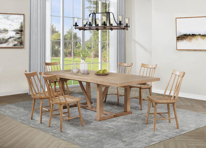 Middleton - 106" Extension Leaf Dining Set Coaster Fine Furniture