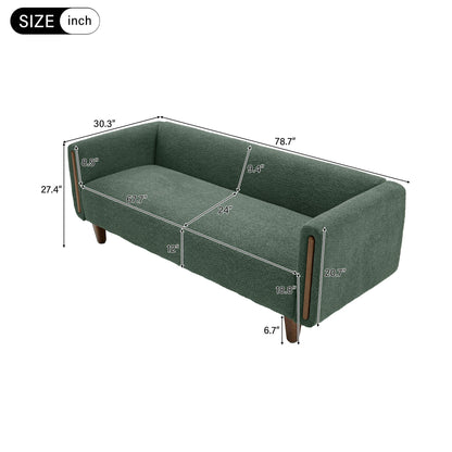 Modern 3 Seater Sofa Noble House
