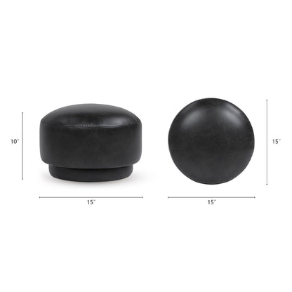 Fuji - Mushroom Footstool Ottoman With Compact Design Jennifer Taylor Home