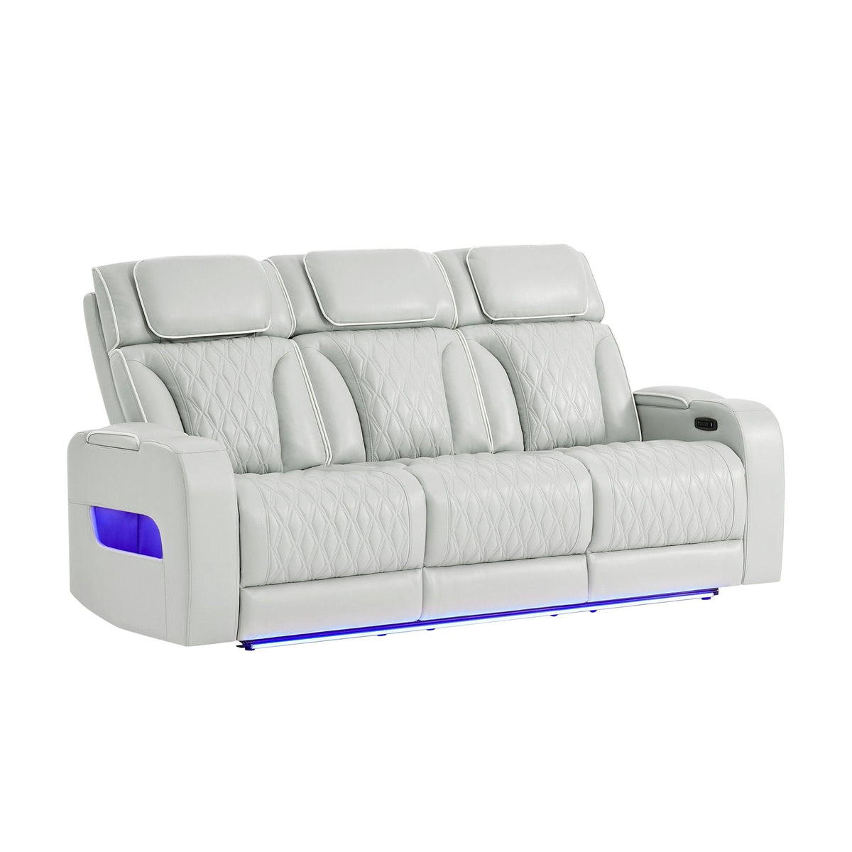 Julian - Set With Power Recliner, LED Lighting & Speaker Global Furniture USA