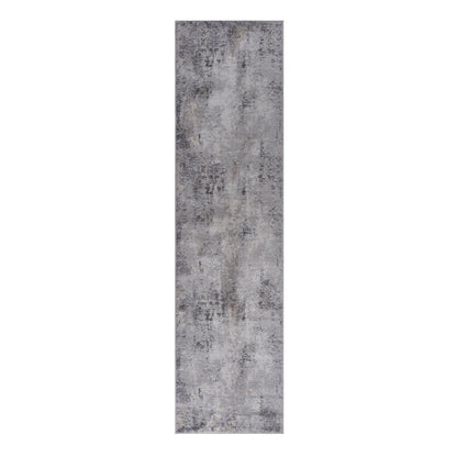 2' x 8' Abstract Non-Shedding Living Room Bedroom Dining Home Office Stylish And Stain Resistant Area Rug - Ivory / Sand