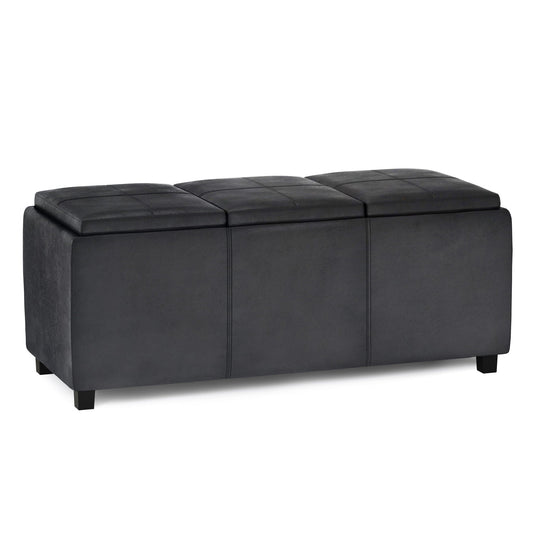 Avalon - Multi Functional Storage Ottoman Simpli-Home