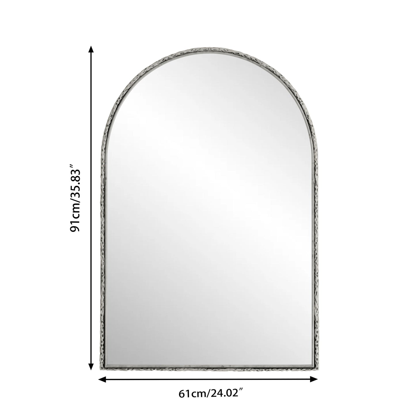 Arched Mirror With Shatterproof Glass Daily Nest