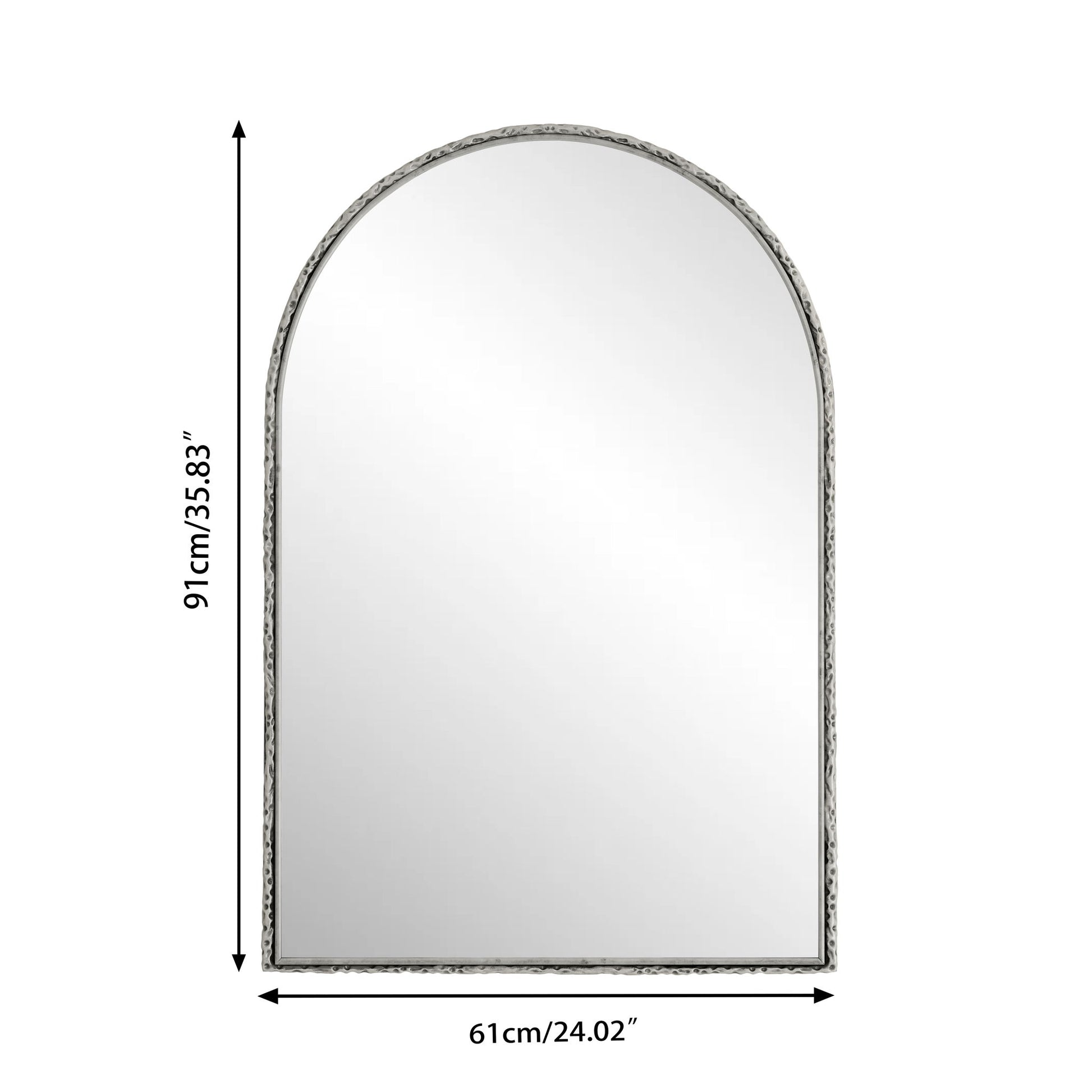 Arched Mirror With Shatterproof Glass Daily Nest