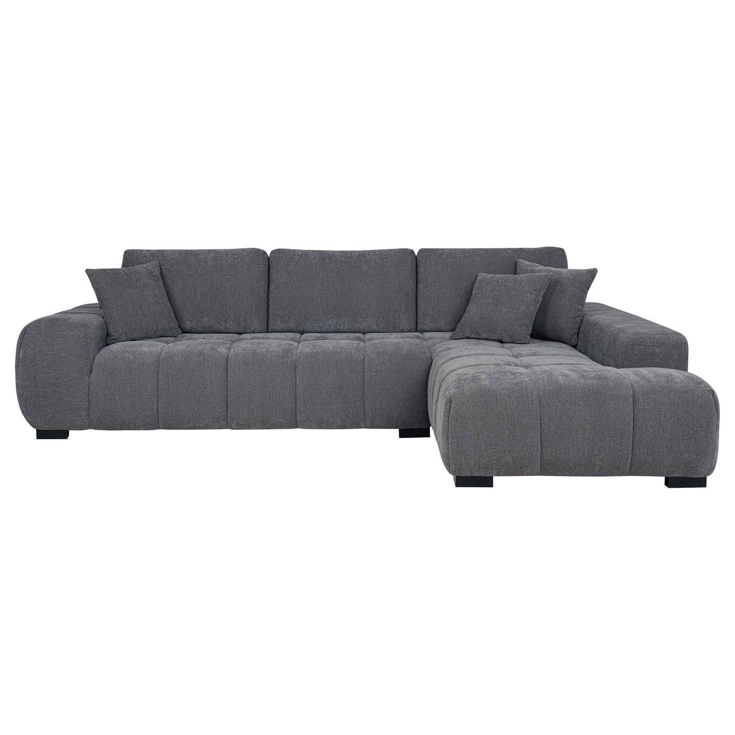 Plather - Sectional Chaise Sofa Furniture Max