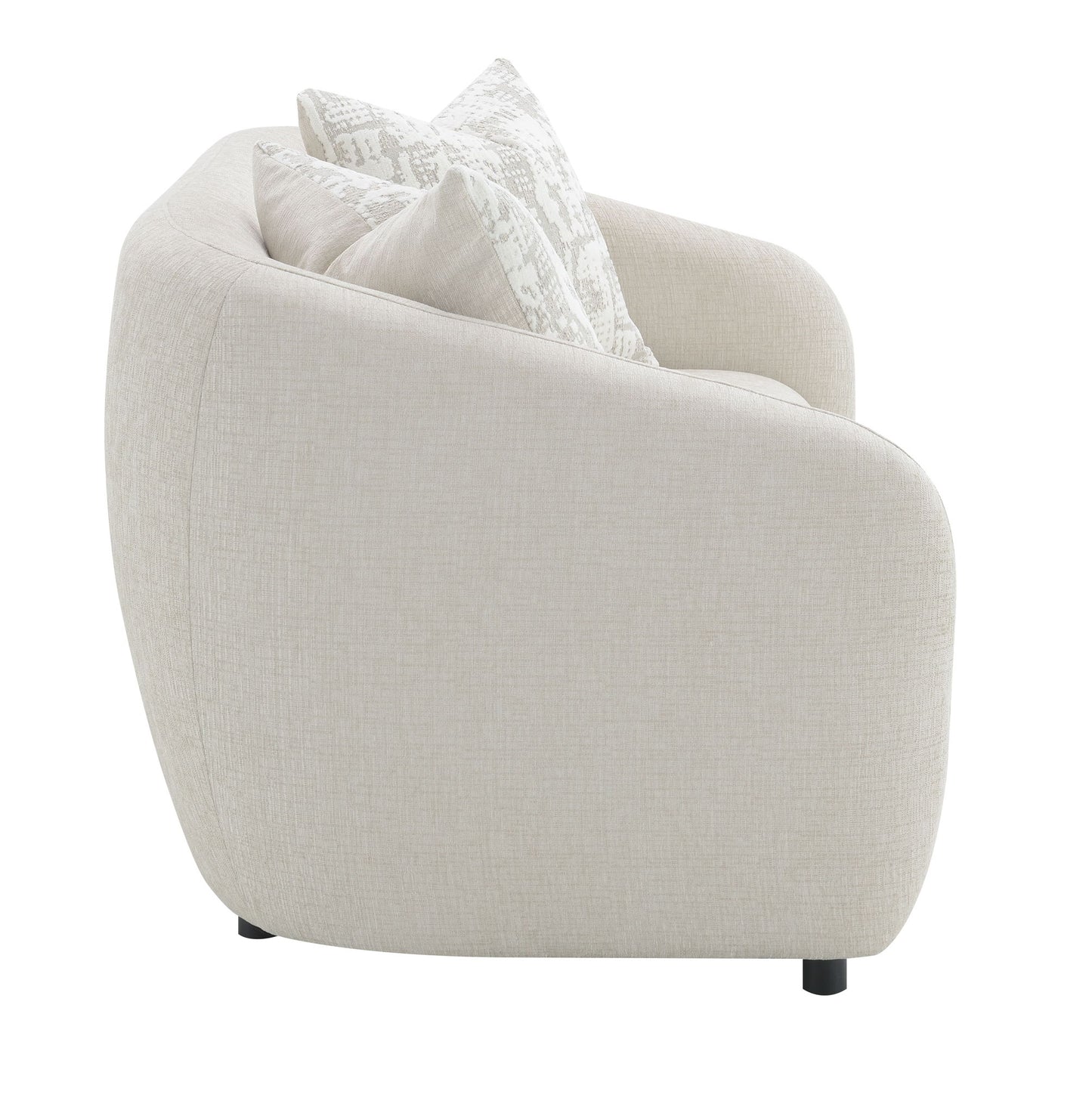 Etienne - Loveseat With 3 Pillows - Beige Acme