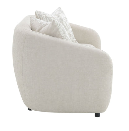 Etienne - Loveseat With 3 Pillows - Beige Acme