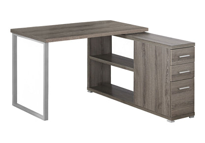 Computer Desk, Home Office, Corner, Left, Right Set - Up, Storage Drawers, L Shape, Laptop, And Contemporary & Modern 8th Street