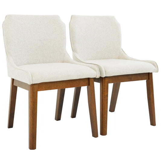 Ellis - Dining Chair (Set of 2) - Beige Ashcroft Furniture