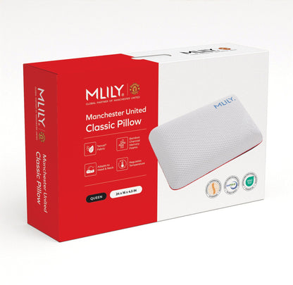 MLILY MUFC - Classic Pillow - Queen MLILY