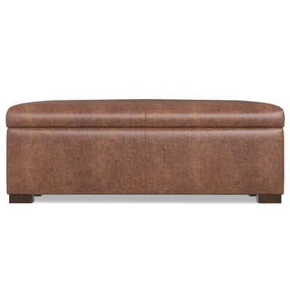 Gabbie - Coffee Table Upholstered Storage Ottoman Simpli-Home