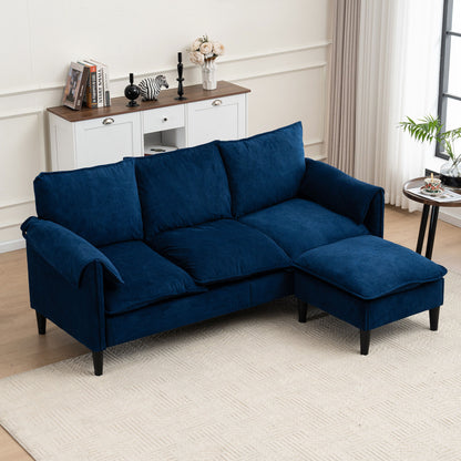 Convertible Combination Sofa With Footstools With Storage Home Essentials