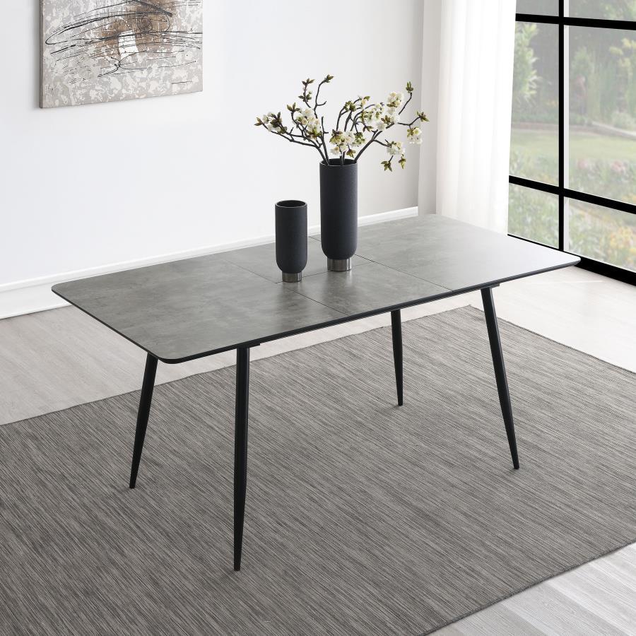 Horizon - Butterfly Leaf Extension Dining Table - Gray Coaster Fine Furniture