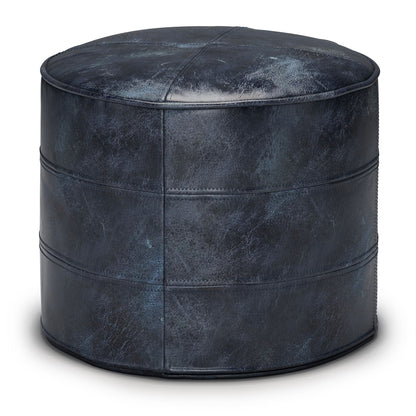 Connor - Handcrafted Round Pouf Simpli-Home