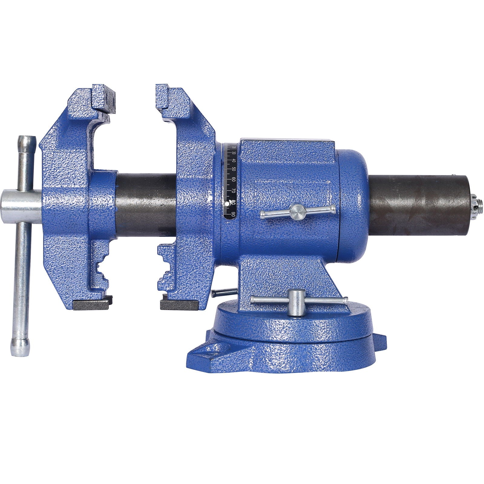 Heavy Duty 5" Multi Jaw Rotating Bench Vise With 360 Degree Swivel Base And Head Daily Nest