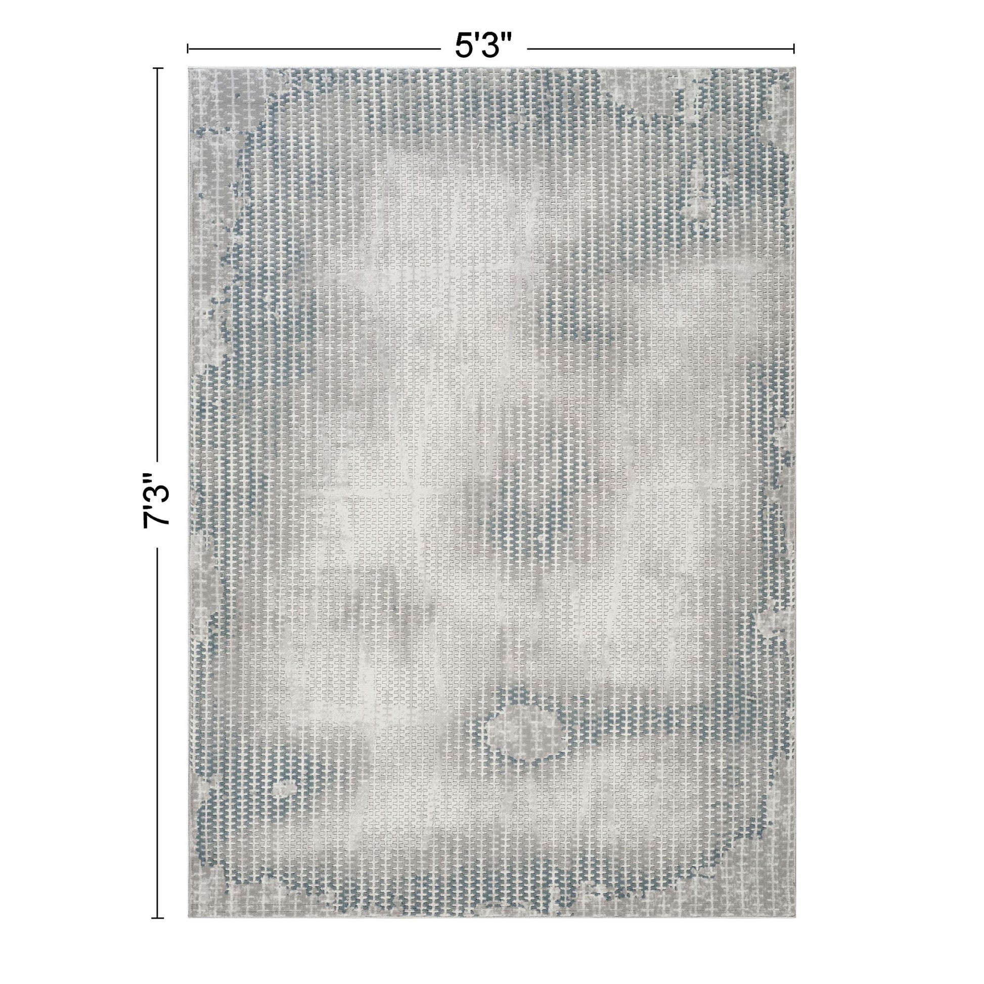 Geometrix - Contemporary Area Rug With 3D Effect Icona Home Decor