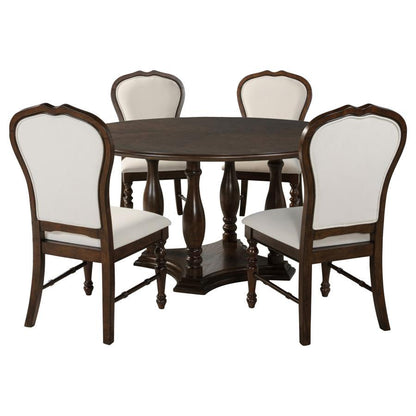 Landon - Round Dining Table Set Coaster Fine Furniture