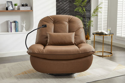 Power Recliner Swivel Glider USB Charger With Bluetooth Music Player, Sleep, Working, Game And Leisure Home Essentials