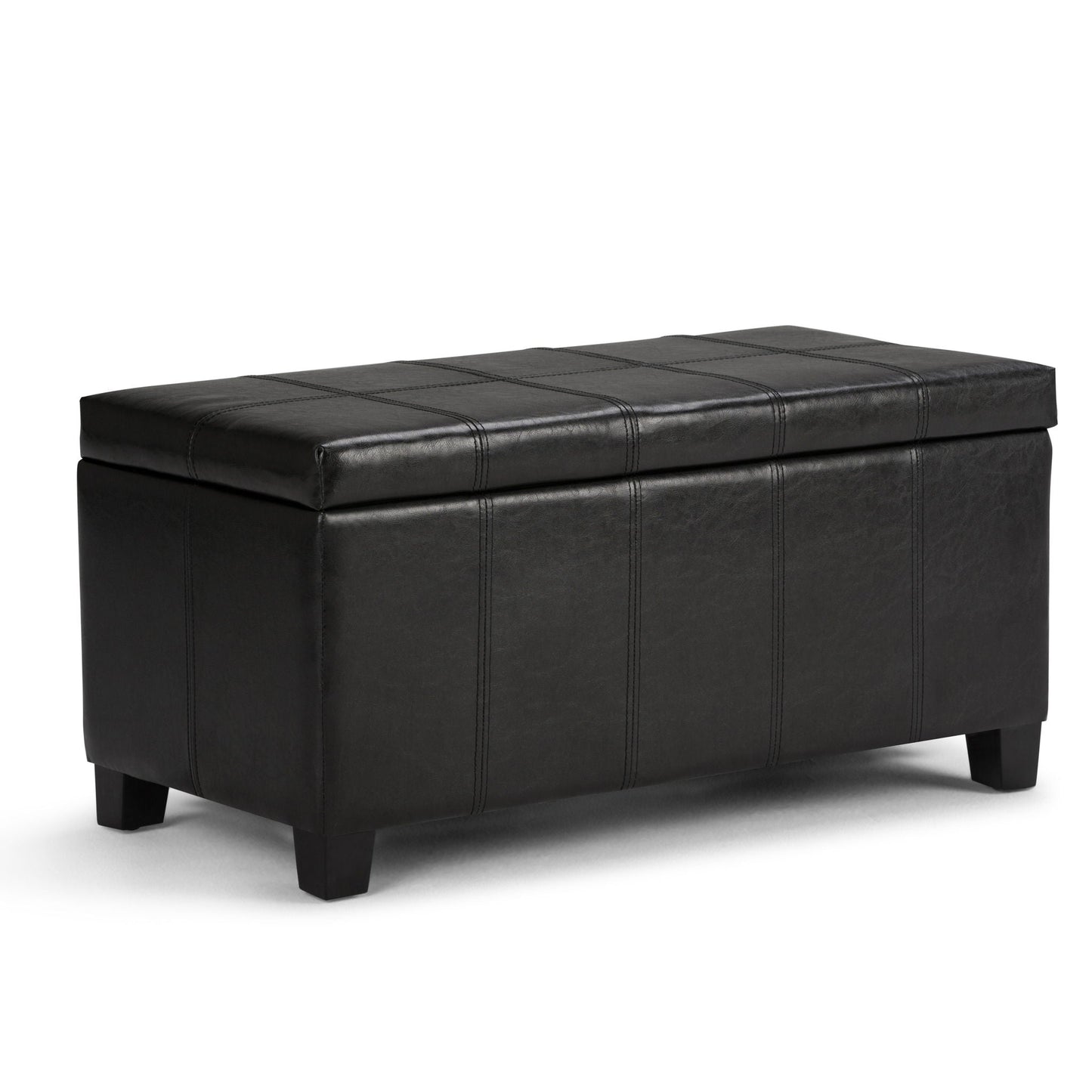 Dover - Upholstered Storage Ottoman Bench Simpli-Home