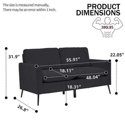 Upholstered Sofa Loveseat For Living Room Home Essentials