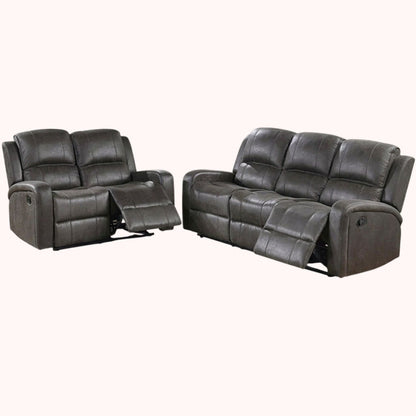 Modern Living Room Set With Square Armrest, Cushion Backrest Home Essentials