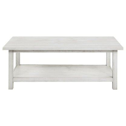 Payne - Wood Coffee Table with Shelf Coaster Fine Furniture