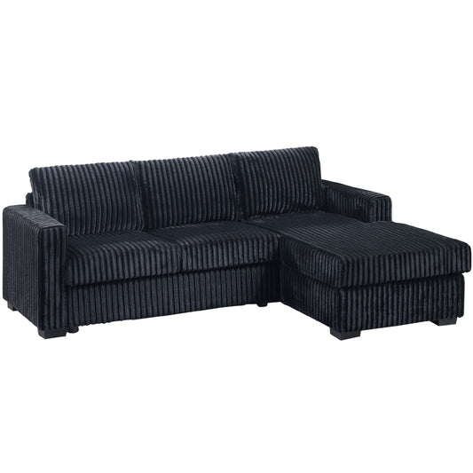 Modern L-Shaped Sectional Sofa Home Essentials