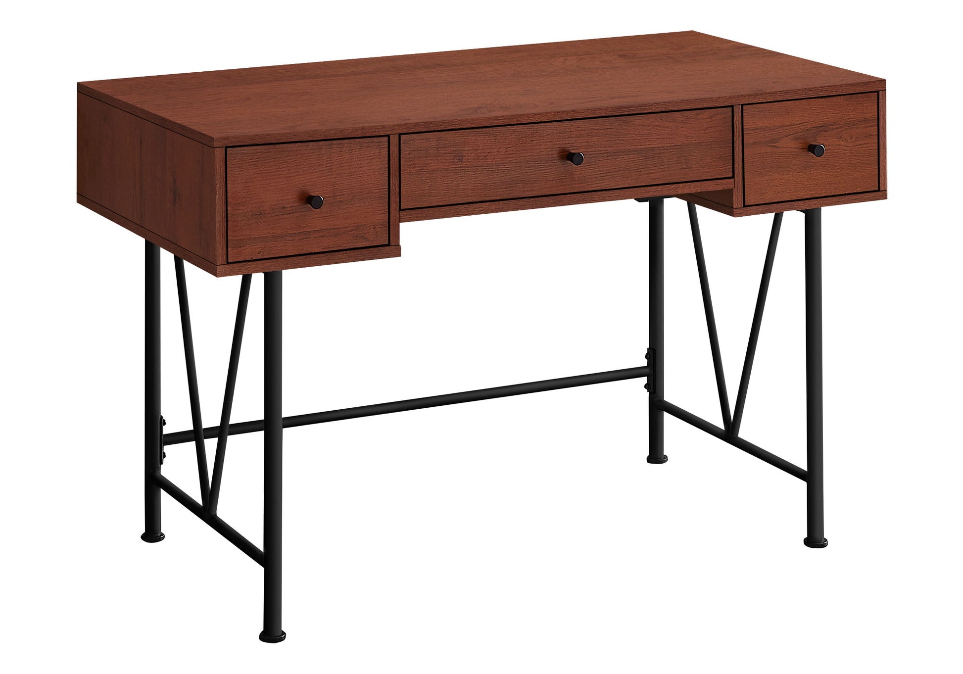 Computer Desk For Home Office, Stylish Design, Storage Drawers, Transitional 8th Street