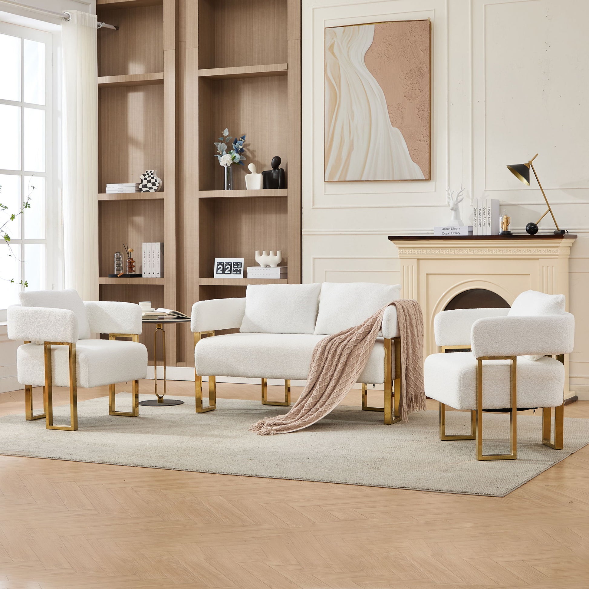 Decorative Upholstered Side Chair For Living Room Home Essentials