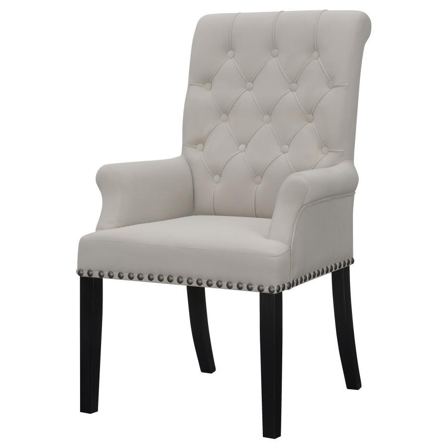 Alana - Upholstered Dining Arm Chair CoasterElevations