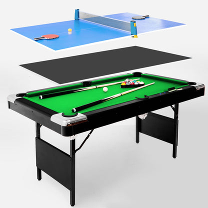 3 In 1 Billiard Table, Pool Table, Game Table, Tennis Table, Multifunctional Billiard Table And Tennis Table