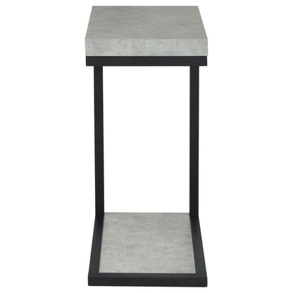 Beck - Engineered Wood C-Shape Sofa Side Table CoasterEveryday