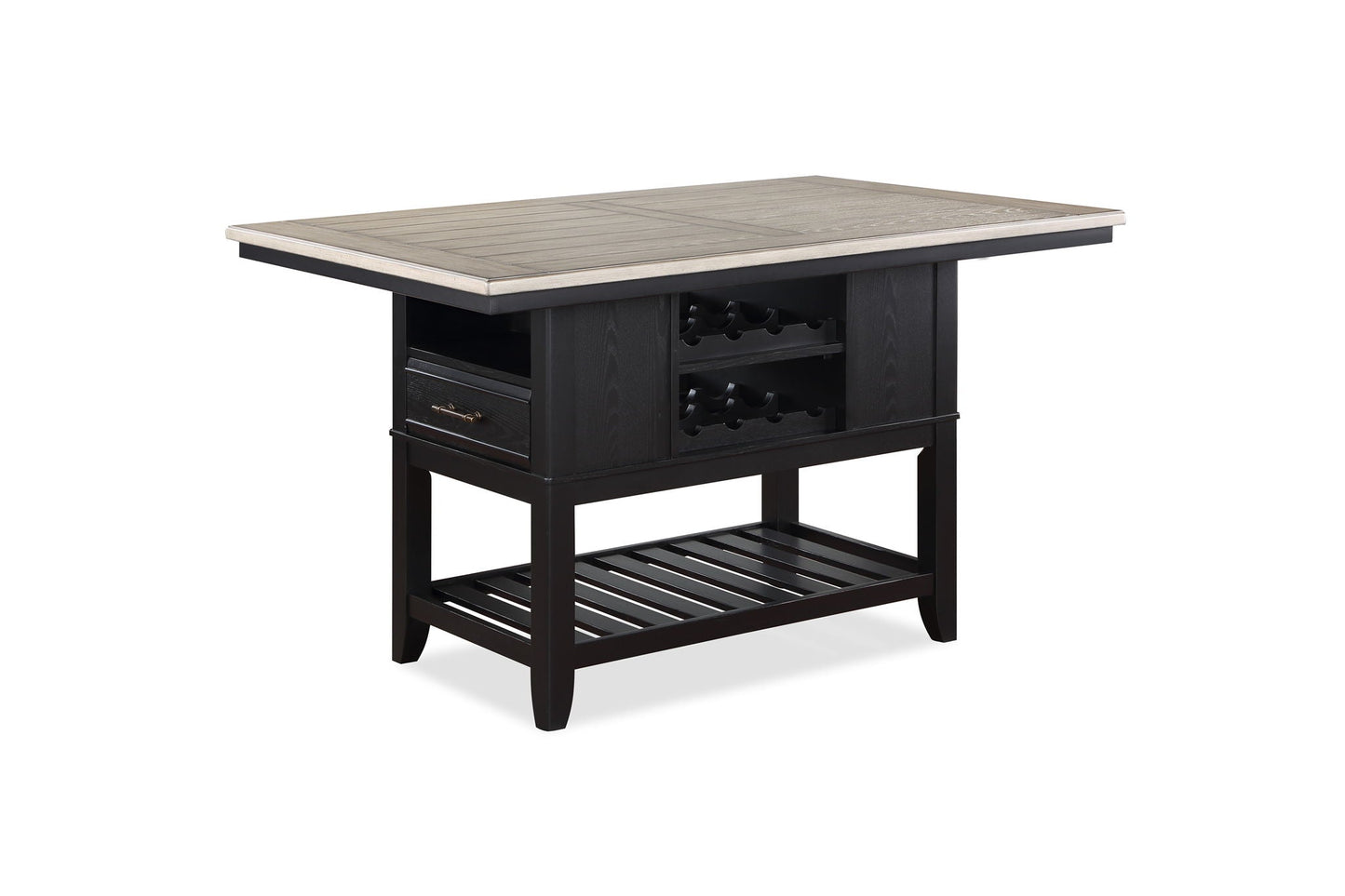 Frey - Counter Height Table - Brown Crown Mark
