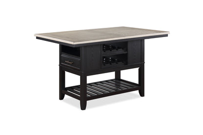 Frey - Counter Height Table - Brown Crown Mark